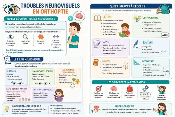 affiche orthoptique